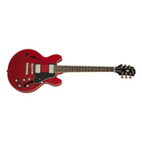 EpiPhone Es339 Semi Hollow Guitarra Electrica 339 Color Cherry Material Del Diapasón Laurel Indio Orientación De La Mano Diestro