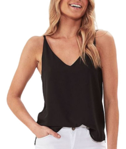 Pack X2 Blusa Remera Musculosa Top Bretel Día Tarde Noche L