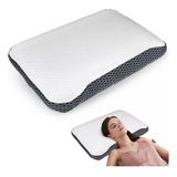 Almohada Memory Foam Ortopedica Cervical King Size Gel Neck