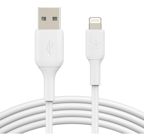 Cable Belkin Lighning A Usb A Boost Charge 3m Blanco