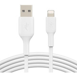 Cable Belkin Lighning A Usb A Boost Charge 3m Blanco