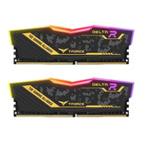 Memoria Ram T-force Delta Tuf Gaming Alliance Rgb Gamer 16gb 2 Team Group Tf9d416g3200hc16cdc01 