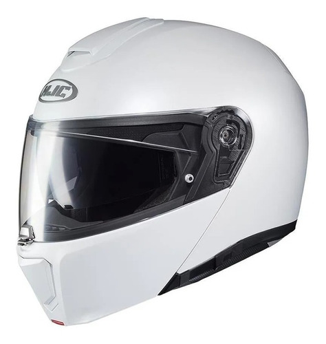 Casco Moto Hjc Rebatible Rpha 90s Solid Flat Pearl Avant