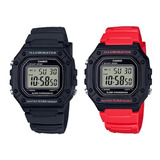 Reloj Casio W-218h Resist Agua 50m Original Garantia Envioya