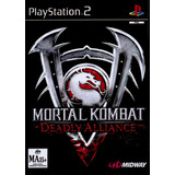 Mortal Kombat Deadly Alliance Juego Ps2 Fisico Play 2 Españo