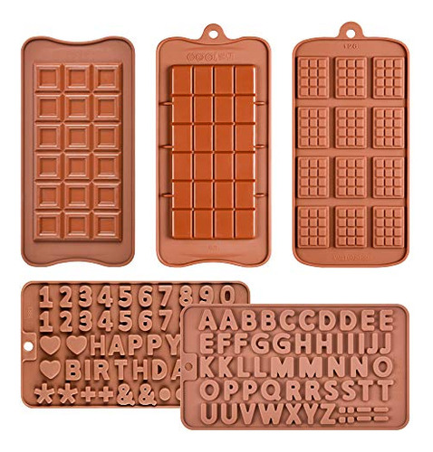 Moldes De Silicona Para Caramelos Con Letras Y Números Para