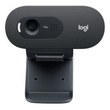 Web Cam Logitech C505 Hd 720p 30fps C/ Microfone