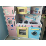 Kidkraft Cocinita Grande Infantil Colores Pastel Madera.mty