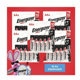 Pilas Doble A Energizer Max 40 Unidades Mejor Precio 