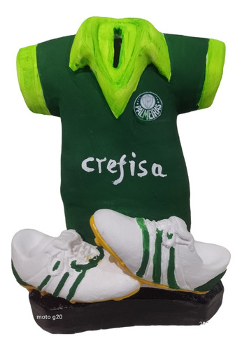 Cofre Camisa De Futebol Palmeiras  Em Gesso