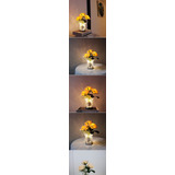 Lámpara De Noche Con Flores Artificiales Regulable Lp0549050