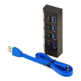 Hub Usb Extensor Regua Plug And Play Speed Switch Led 1tb