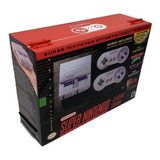 Caixa Vazia Super Nintendo Mini Classic De Madeira Mdf