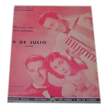 Partitura Nove De Julio Tango Jose L. Padula 1942 *