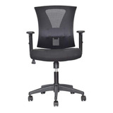 Silla Para Oficina Apoyo Lumbar Brazos Ajustables Ergonomica