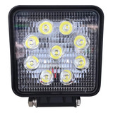 Luz Foco Neblinero Led 27w 4x4 Auto Camion Cuadrado+garantia