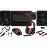 Teclado Y Mouse Ritzgear Kit De Accesorios Para Juegos Fr32w