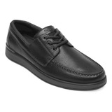 Zapato Para Caballero Flexi 413203 Negro