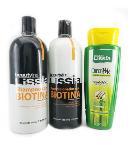 Lissia Kit Shampoo Crece Pelo Biotina