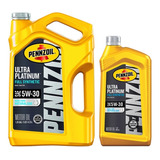 Aceite Sintetico Pennzoil Ultra Platinum 5w30  4.73 L+ 0.943