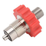 Adaptador De Válvula De Presión De Tanque De Co2 Red Gear