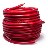 Cable Para Acumulador Automotriz Calibre 1/0 Rojo (13 Mts)