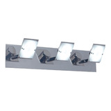 Aplique De Pared Moderno Swing Led De 3 Luces 21w Móvil