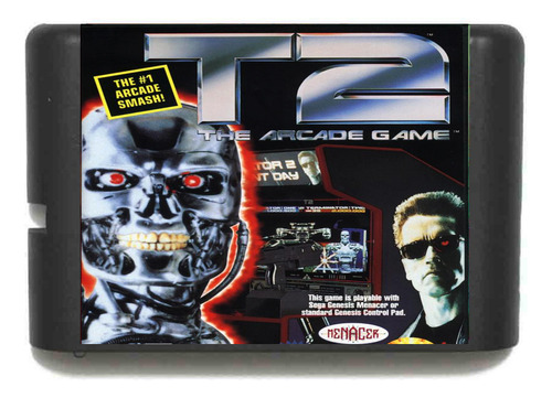 Cartucho Terminator 2 The Arcade Game | 16 Bits -museum Game