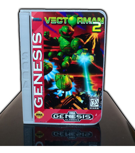 Vectorman 2 Repro Sega Genesis Americano Con Caja