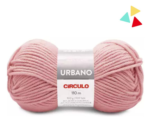 Lã Fio Urbano Circulo 100g 110m Inverno 2023 Tex 909(grosso)