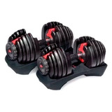 Dumbbell 552 10-90 Lbs - Mancuernas Set - Tipo Bowflex