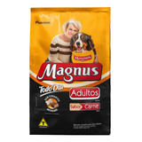 Ração Para Cachorro Magnus Todo Dia Carne 15 Kg Frete Grátis