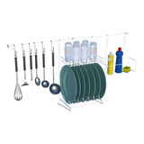 Kit Cozinha Suspensa 10 Peças Elegance Kit02 Dicarlo