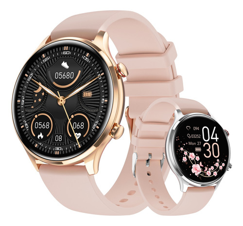 Reloj Inteligente Mujer Elegante Smartwatch Bluetooth Call