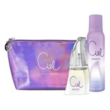 Kit Perfume Ciel Magic 60ml + Desodorante 123ml + Necesser 