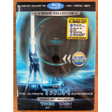 Bluray 3d Tron Uma Odisseia Eletrônica + O Legado - Dub Leg