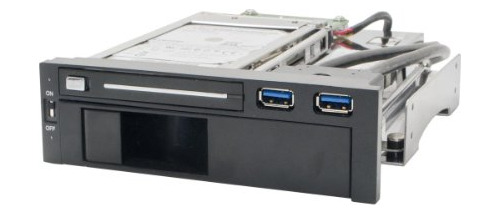 Rack Móvil Sata Iii 3.5  Y 2.5  Con Usb 3.0, Blanco