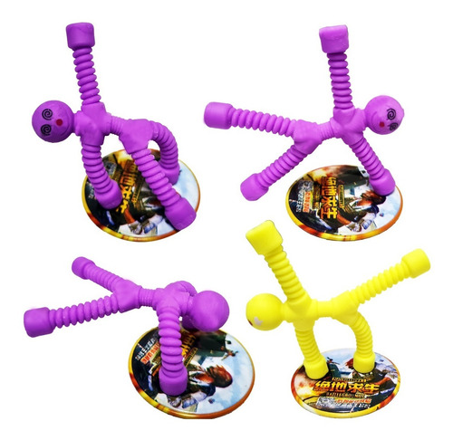 3 Muñecos Con Imán Fidget Toy Antiestrés Souvenir Piñata