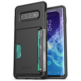 Funda Cartera Para Samsung Galaxy S10 Phantom Negro