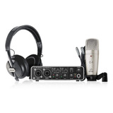 Kit Grabación Behringer U-phoria Pro Studio Umc202+c1+hps50p