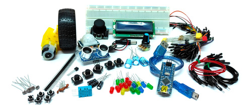 Kit Inicial Aprendizaje Básico Para Arduino Principiantes