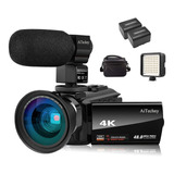 Cámara De Vídeo Digital 4k Aitechny Vlogging Wifi 48mp 16x Z