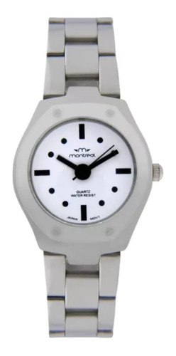 Reloj Montreal Mujer Analógico Mx447 Blanco