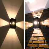Lampara Iluminación Interior Pared Superbrillante Pack X 8u Efecto 4 Rayos Cruz Del Sur Bar Resto Boliche Decoracion Fx