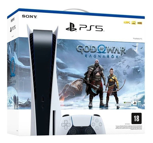 Console Playstation 5 Ps5 Sony Disc Version C/nfe Novo