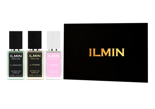 Juego Perfumes Ilmin Il X3 Edp