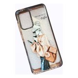 Funda Tpu Diseño Coffe Girl Para Samsung A52. A52s