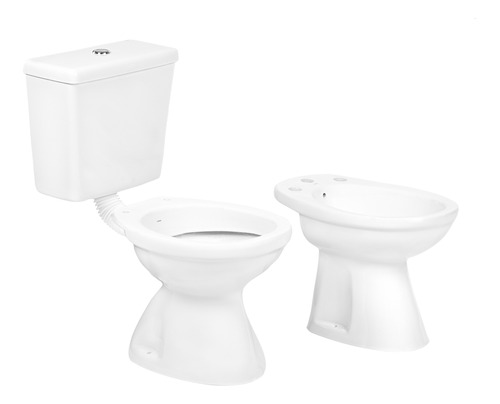 Combo Roca Capea Italiana Inodoro Corto + Depósito + Bidet 3