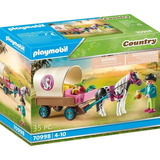 Playmobil Country Caballos 70998 Carruaje De Ponys