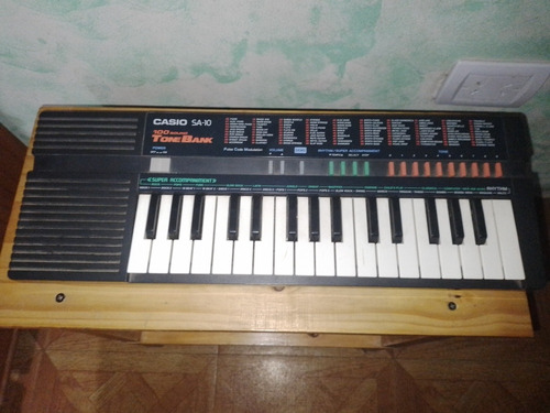 Teclado Casio Sa-10 Tone Bank